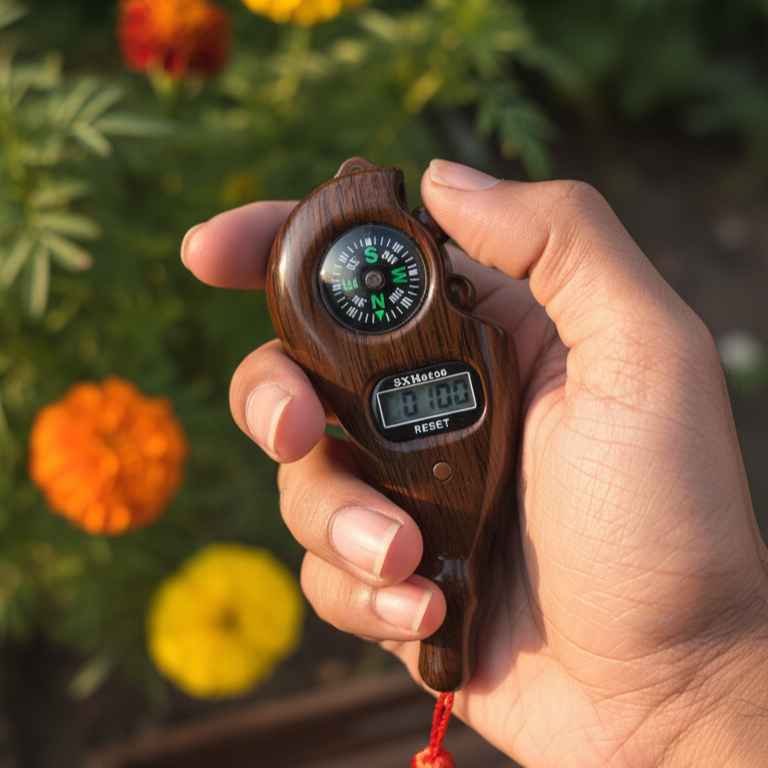 JapCounter™ - Authentic Tulsi Wood Digital Japa Counter
