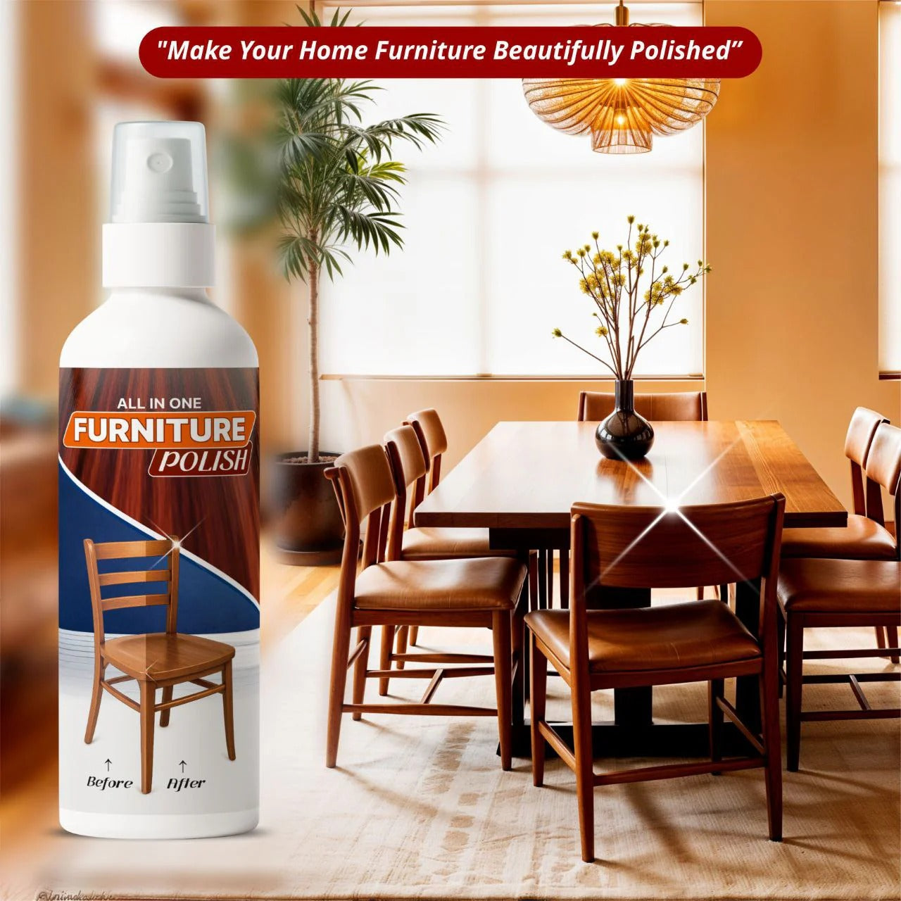 Natural Beeswax Spray Furniture Polish and Cleaner Spray (BUY 1 GET 3 FREE)