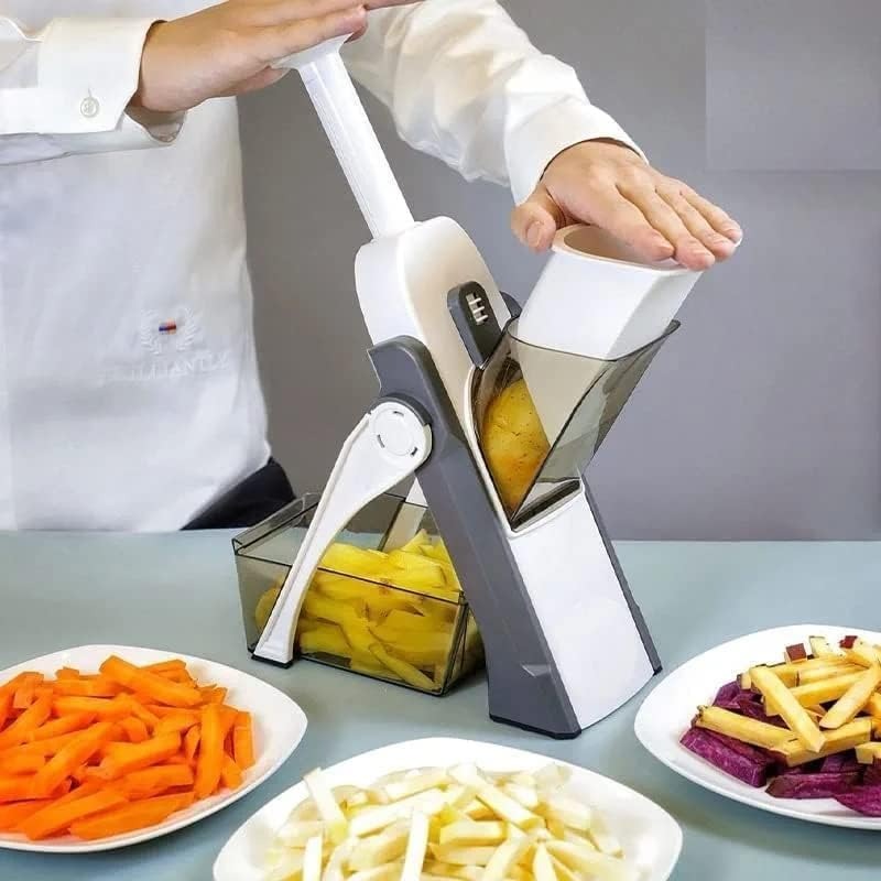 All in 1 Multi-Purpose Mandoline Slicer, Chopper