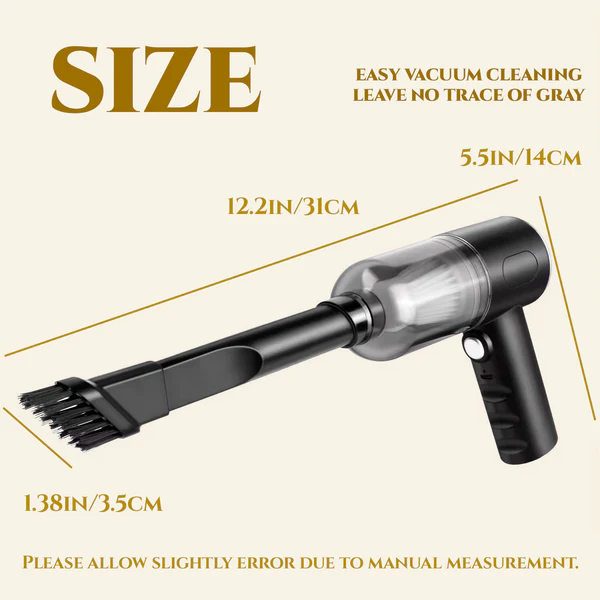 Portable Air Duster Wireless Vacuum Cleaner