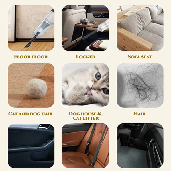Portable Air Duster Wireless Vacuum Cleaner