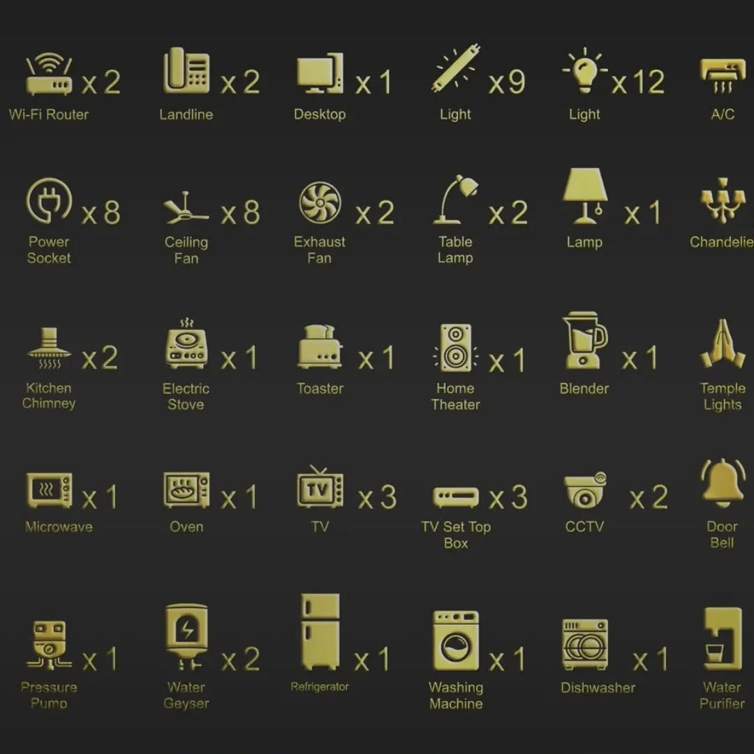 Gold Switch Stickers (100 Stickers)
